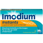 Imodium Instants 6 Tablets