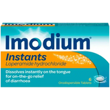 Imodium Instants 6 Tablets