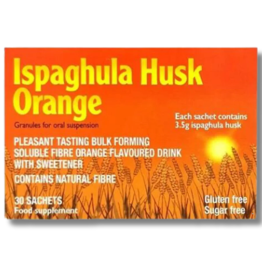 Ispaghula Husk Orange Drink Sachets Pack of 30