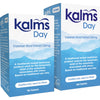 Two boxes of Kalms Day Valerian Root Extract on a white background