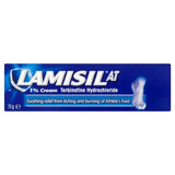 Lamisil AT cream packaging on a white background