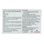 Medication label for Maloff Protect with instructions and safety information.