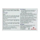 Medication label for Maloff Protect with instructions and safety information.