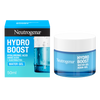 Neutrogena Hydro Boost water gel packaging and jar on a white background