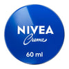A round blue NIVEA Creme 60 ml container lid or label on a plain white background.