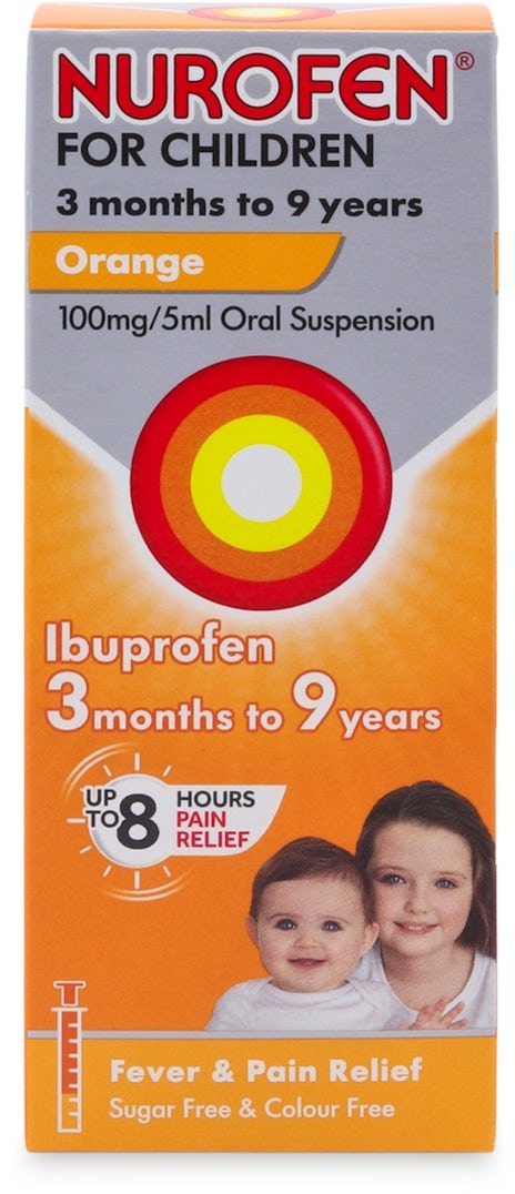 Nurofen Children Orange Syrup Bottle
Happy Child Taking Nurofen Children Orange
Nurofen Children Orange Dosage Syringe