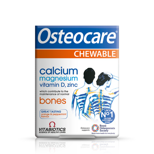 Osteocare Chewable Calcium & Vitamin D3 Tablets for Strong Bones