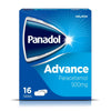Panadol Advance Paracetamol 500mg packaging on a white background