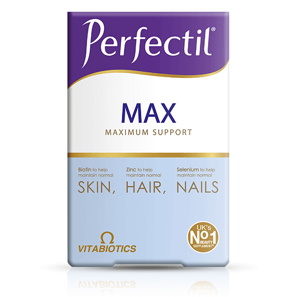 Perfectil Max: Ultimate Hair, Skin, & Nails Supplement with Biotin, & Selenium