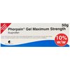 Phorpain Gel Maximum Strength packaging with text and branding on a white background
