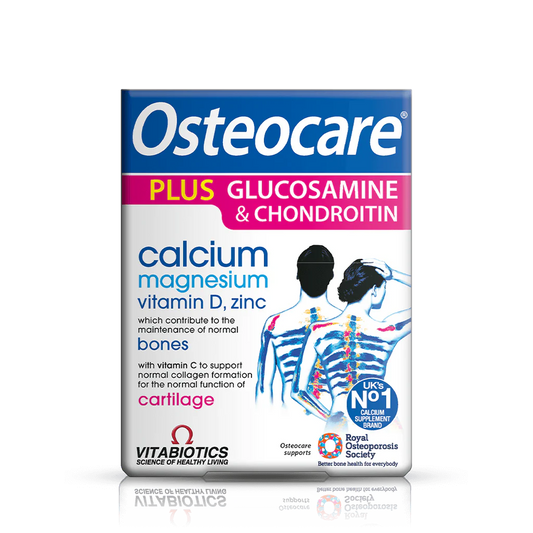 Experience enhanced joint health with Osteocare Plus Glucos 60. This comprehensive formula provides glucosamine, chondroitin, vitamin C, and other vital nutrients to support joint comfort and mobility.