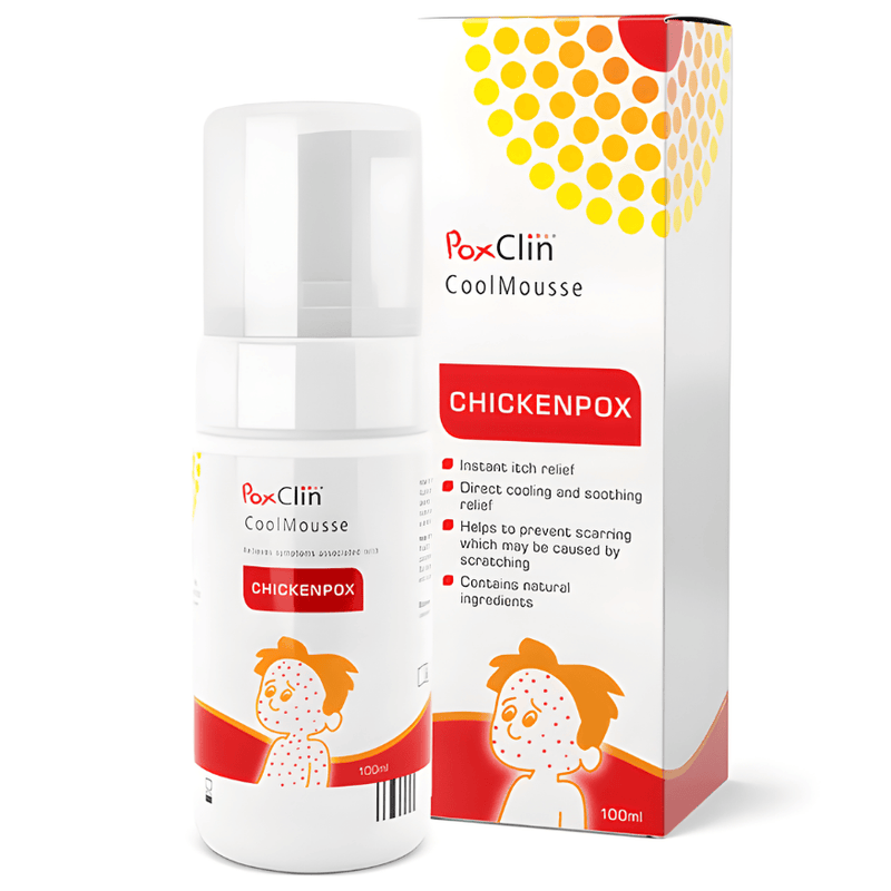 Poxclin Cool Mousse 100ml | Best Chicken Pox Foam