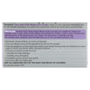Strepsils Blackcurrant lozenge packaging with usage instructions on a white background