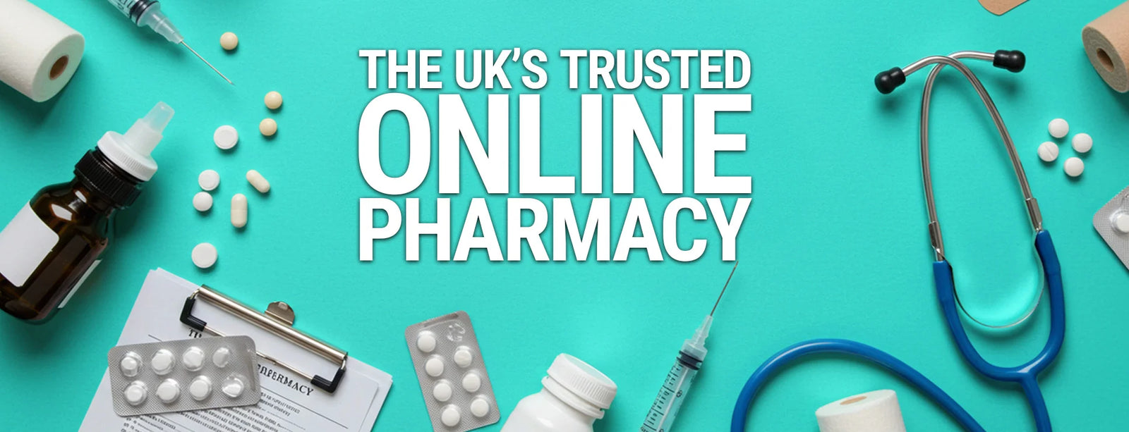 Trusted Online pharmacy banner desktop