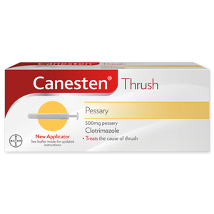 Canesten Thrush Pessary - Effective Relief for Vaginal Yeast Infections