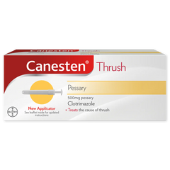 Canesten Thrush Pessary for the treatment of vaginal thrush