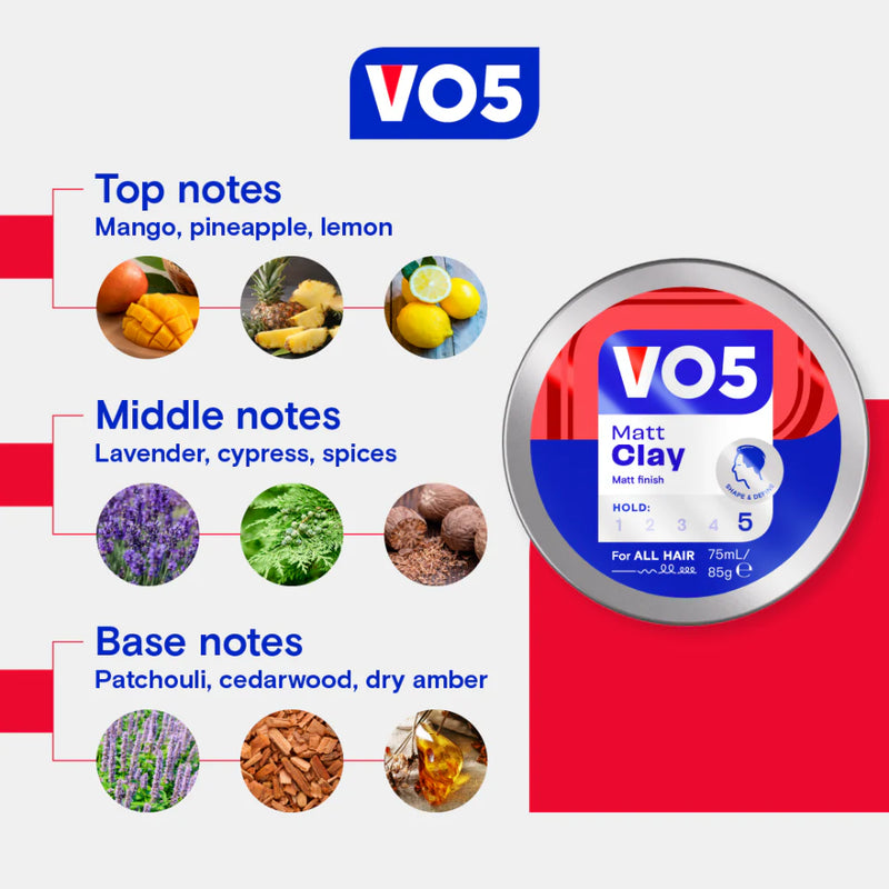 VO5 Matt Clay 75ml For All Hair Types