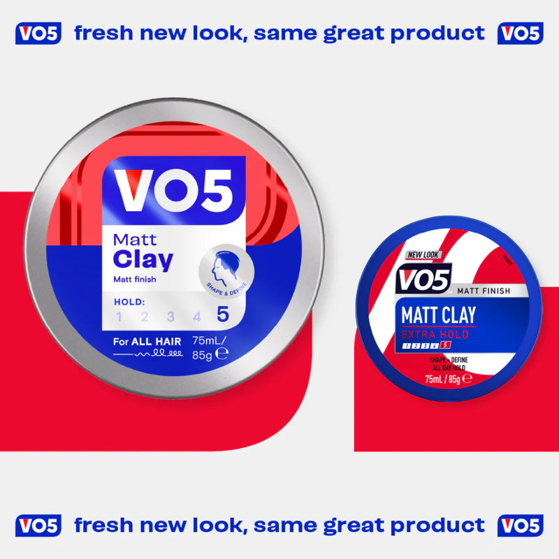 VO5 Matt Clay 75ml New Packaging