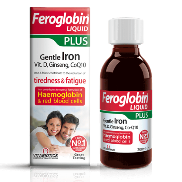 Vitabiotics Feroglobin 200ml Plus Liquid