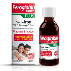 Vitabiotics Feroglobin 200ml Plus Liquid