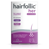 Vitabiotics Hairfollic Her Advanced front view of the box