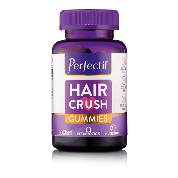 Vitabiotics Perfectil Hair Crush 60 Gummies Front View