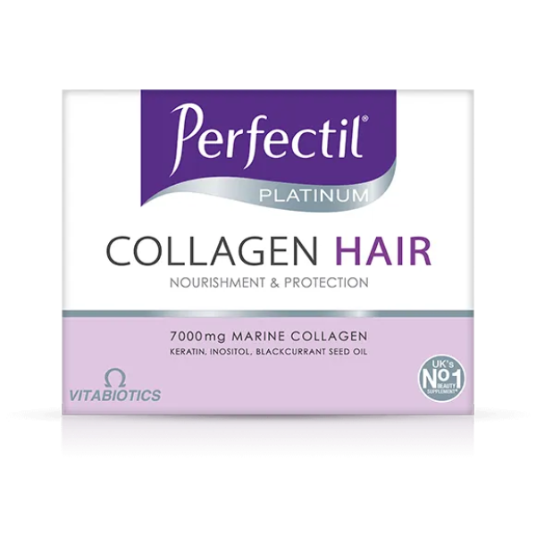 Vitabiotics Perfectil Platinum Collagen Hair Drink 10 x 50ml Front View