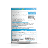 Vitabiotics Ultra Magnesium 60 tablets back label showing supplement facts and usage directions for magnesium intake.