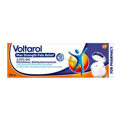 voltarol max strength pain relief 2.32 gel 100g​