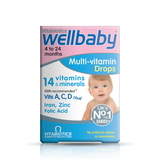 Wellbaby Vitamin D Drops 30ml front view