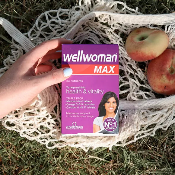 Wellwoman Max 84 Tablets placing on the basket