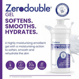 Zerodouble gel 500g bottle with product description on a white background