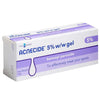 Acnecide 5% 60gram w/w gel packaging on a white background