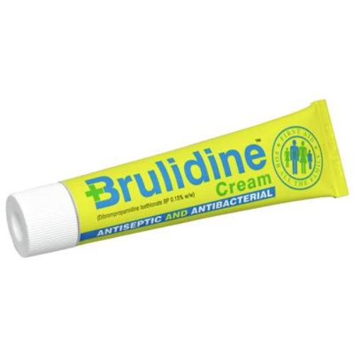 brulidine antiseptic and antibacterial cream