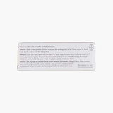 Canesten Thrush Cream 20g box back with directions, ingredients, and external use warning.