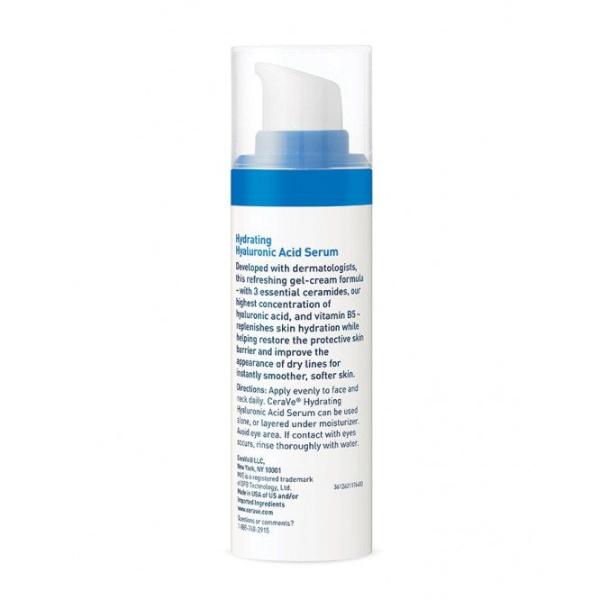 cerave hyaluronic acid back side of the box