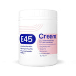 E45 Cream 500g container on a white background