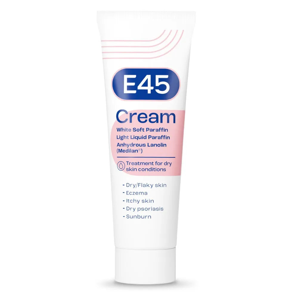E45 Cream 50g packaging on a white background