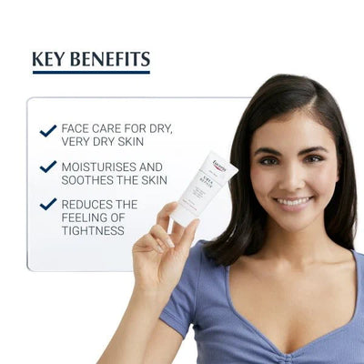 eucerin urea repair face cream key benefits
