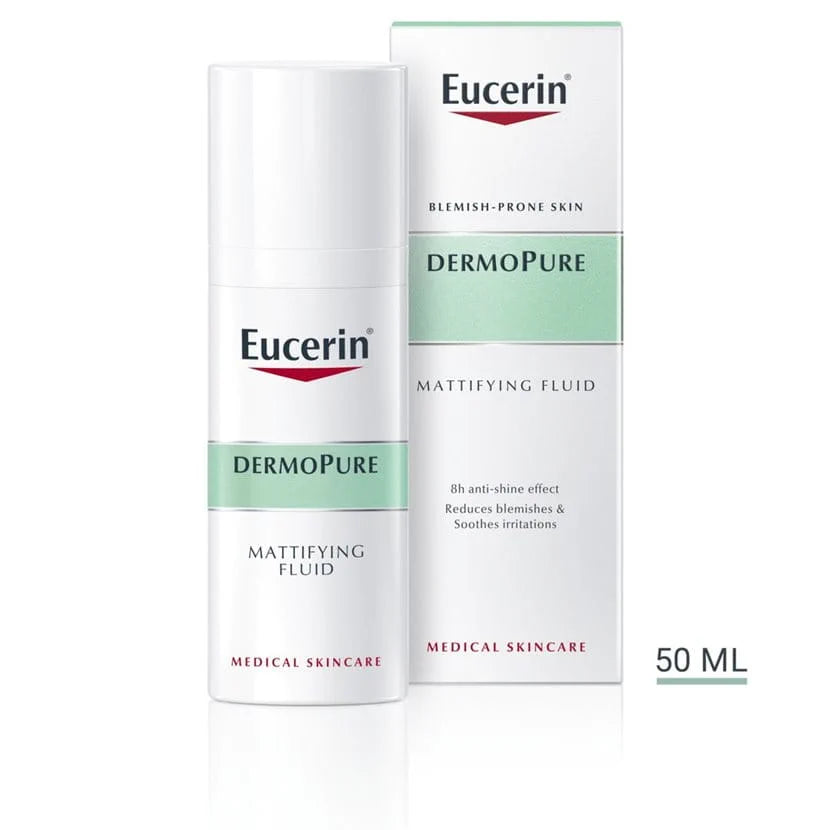 Eucerin Dermo Purifyer 8 Hour Mattifying Fluid 50ml