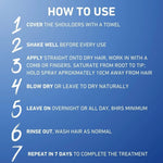 hedrin once spray gel how to use