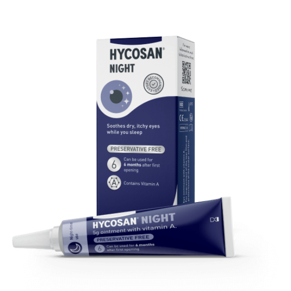 hycosan night eye ointment - 5g
