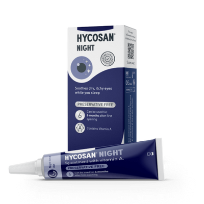 hycosan night eye ointment - 5g