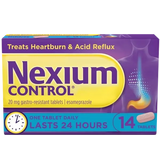 nexium control 20mg gastro-resistant tablets​
