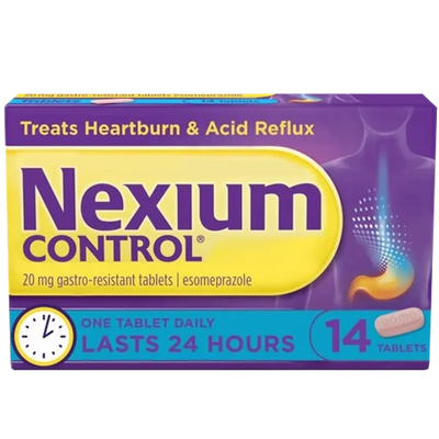 nexium control 20mg gastro-resistant tablets​
