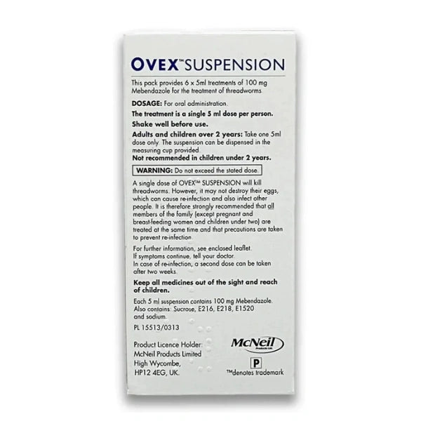 Ovex Suspension back view