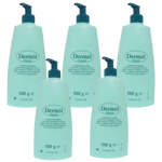 pack of 5 dermol cream 500g For Eczema, Dermatitis and Other Skin Problems