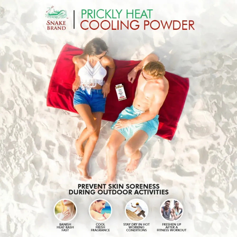prickly heat cooling powder snake brand