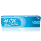 Savlon antiseptic cream packaging on a white background