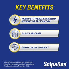 solpaone paracetamol 1000mg key benefits